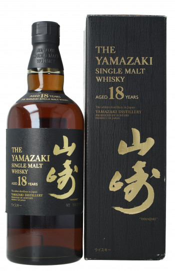 Yamazaki  Single Japanese malt Whisky 18 year old ed 2009-2018 70cl 43% OB  -