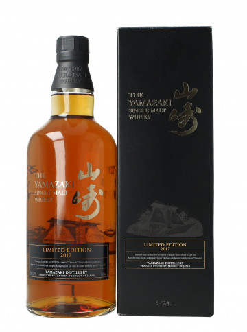 YAMAZAKI Single Malt Japanese Whisky 70cl 43% OB-Limited edition 2017