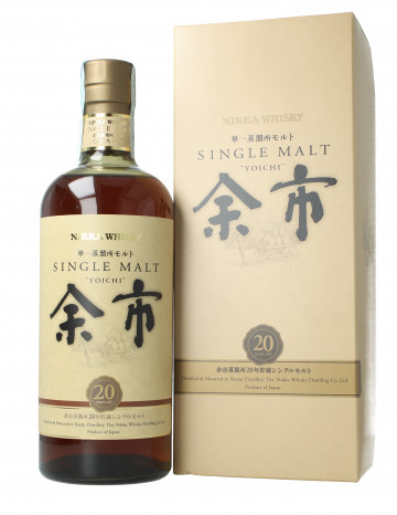 Yoichi Nikka Japanese Whisky 20 year old 70cl 52%