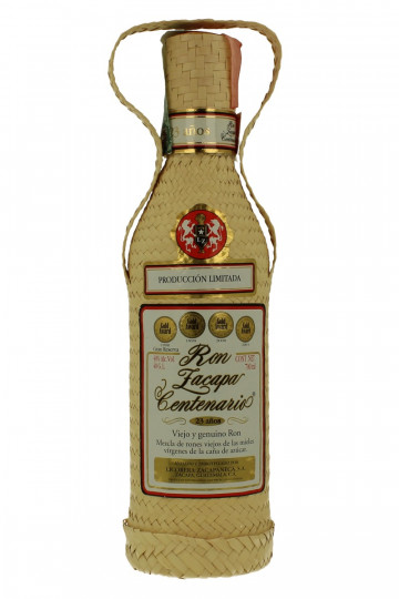 Zacapa  Rum 23 Years Old 70cl 40% Centenario Etichetta Blanca in palm leaf