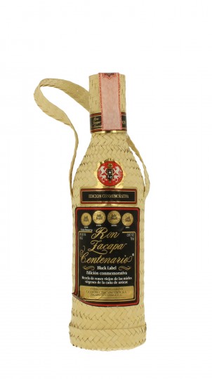 Zacapa  Rum 23 Years Old 70cl 40% Centenario Etichetta Negra in palm leaf