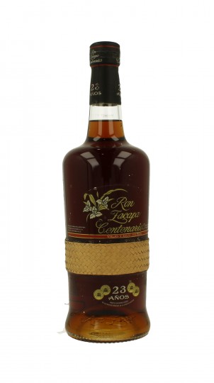 Zacapa  Rum 23 Years Old old bottle 70cl 40% Centenario ring in palm leaf