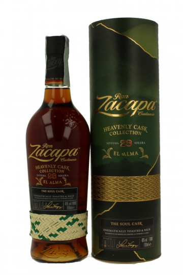 Zacapa  Rum 23 Years Old- Sistema Solera ed 2021 70cl 40% El Alma