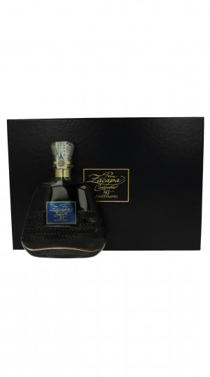 Zacapa  Rum ATT !! NON EASY TO SHIP 70cl 40% box with 30th Anniversary  and 2 Glasses