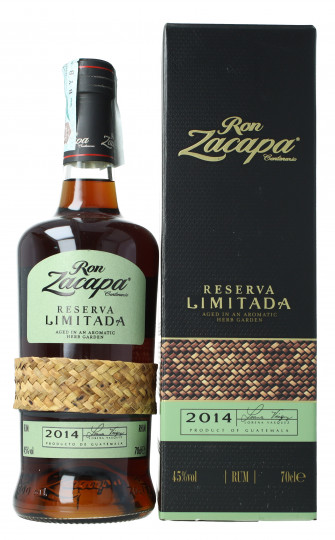 Zacapa  Rum Guatemala 70cl 45% SERIE LIMITADA 2014