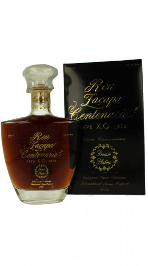 Zacapa  Rum XO 70cl 40% Centenario first edition