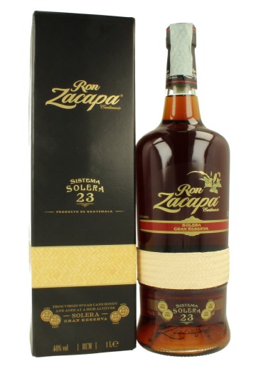 ZACAPA  SISTEMA SOLERA  23YO 100 CL 40%