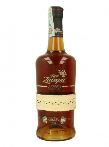 ZACAPA  SOLERA RESERVA 15 YO 70 CL 40%